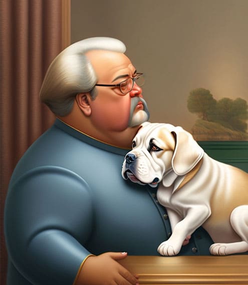 Los perros que Botero creó por amor a ellos